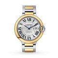 Ballon Bleu de Cartier 42 | 42mm, Two-Tone Steel & 18K Yellow Gold, Silver Dial