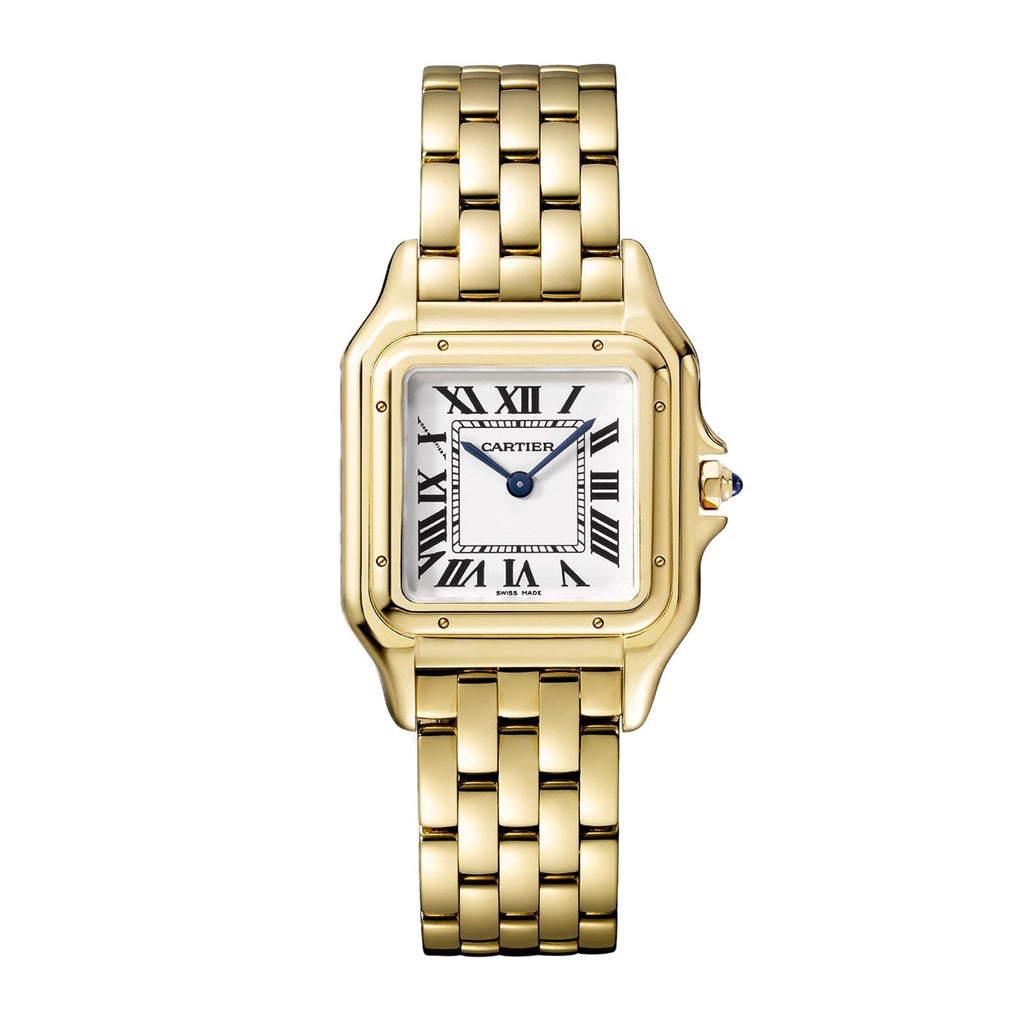 Panthère de Cartier Medium Model | 29mm, 18K Yellow Gold, Silver Dial