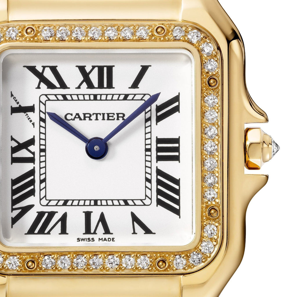 Panthère de Cartier Medium Model | 27mm, 18K Yellow Gold, Silver Dial