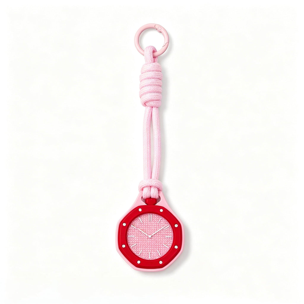 Pink Replacement Lanyard Strap For Royal Oak Pocket Watch Pendant, Only Hanging Rope, Watch Not Included