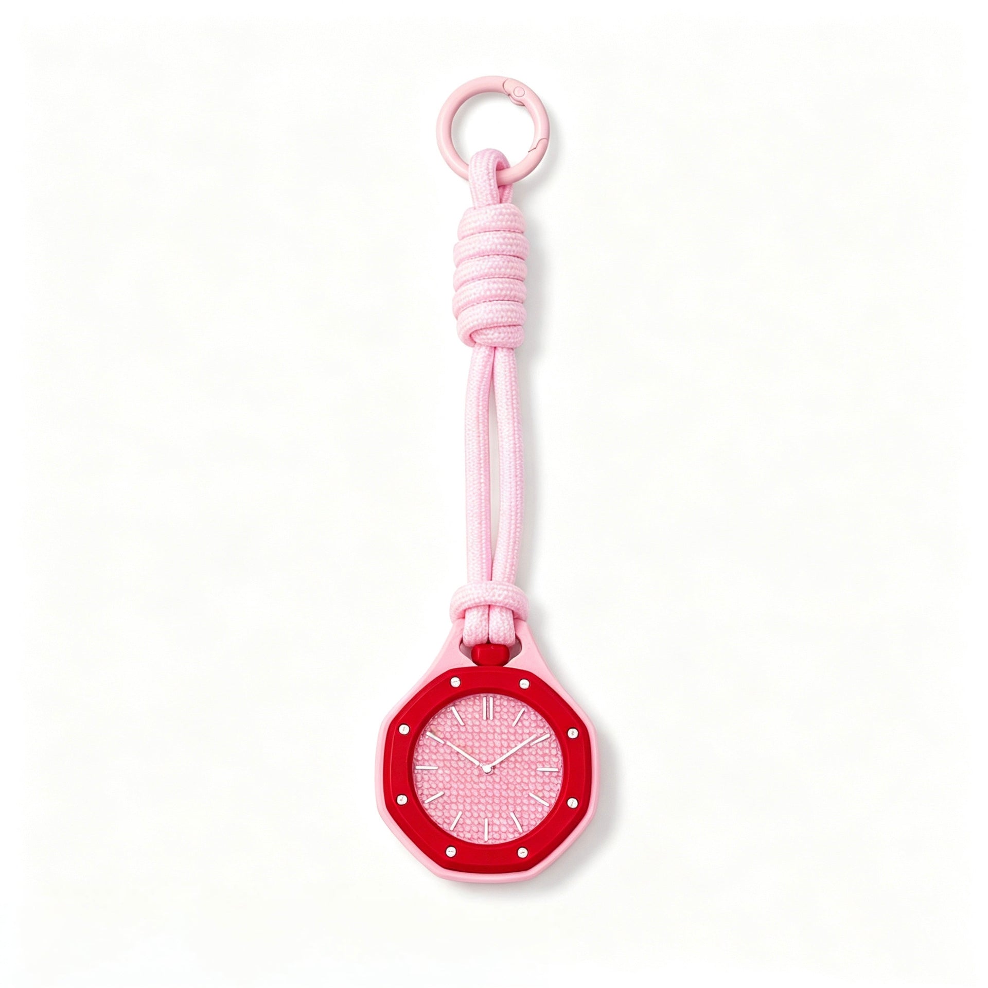Pink Replacement Lanyard Strap For Royal Oak Pocket Watch Pendant, Only Hanging Rope, Watch Not Included