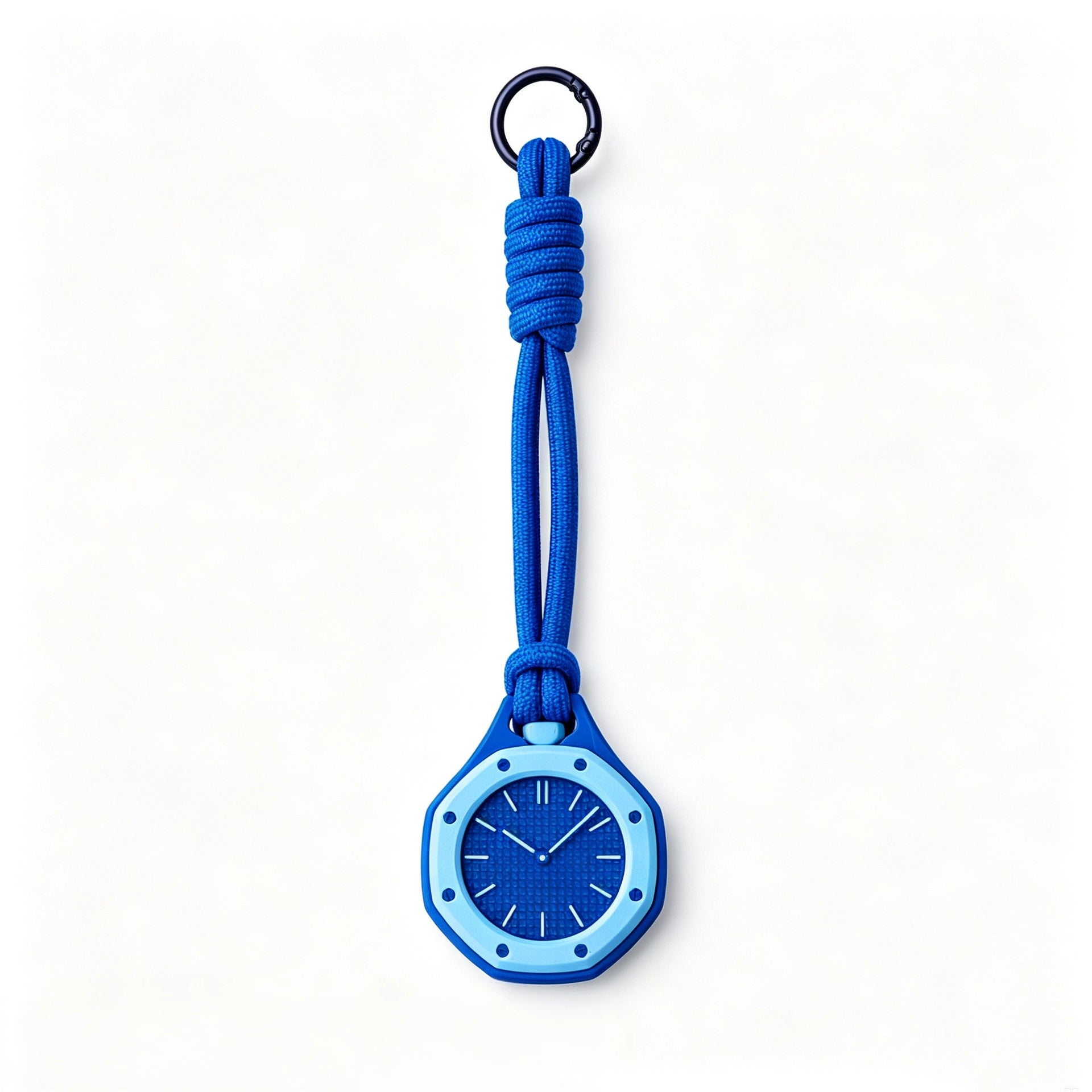 Blue Replacement Lanyard Strap For Royal Oak Pocket Watch Pendant, Only Hanging Rope, Watch Not Included
