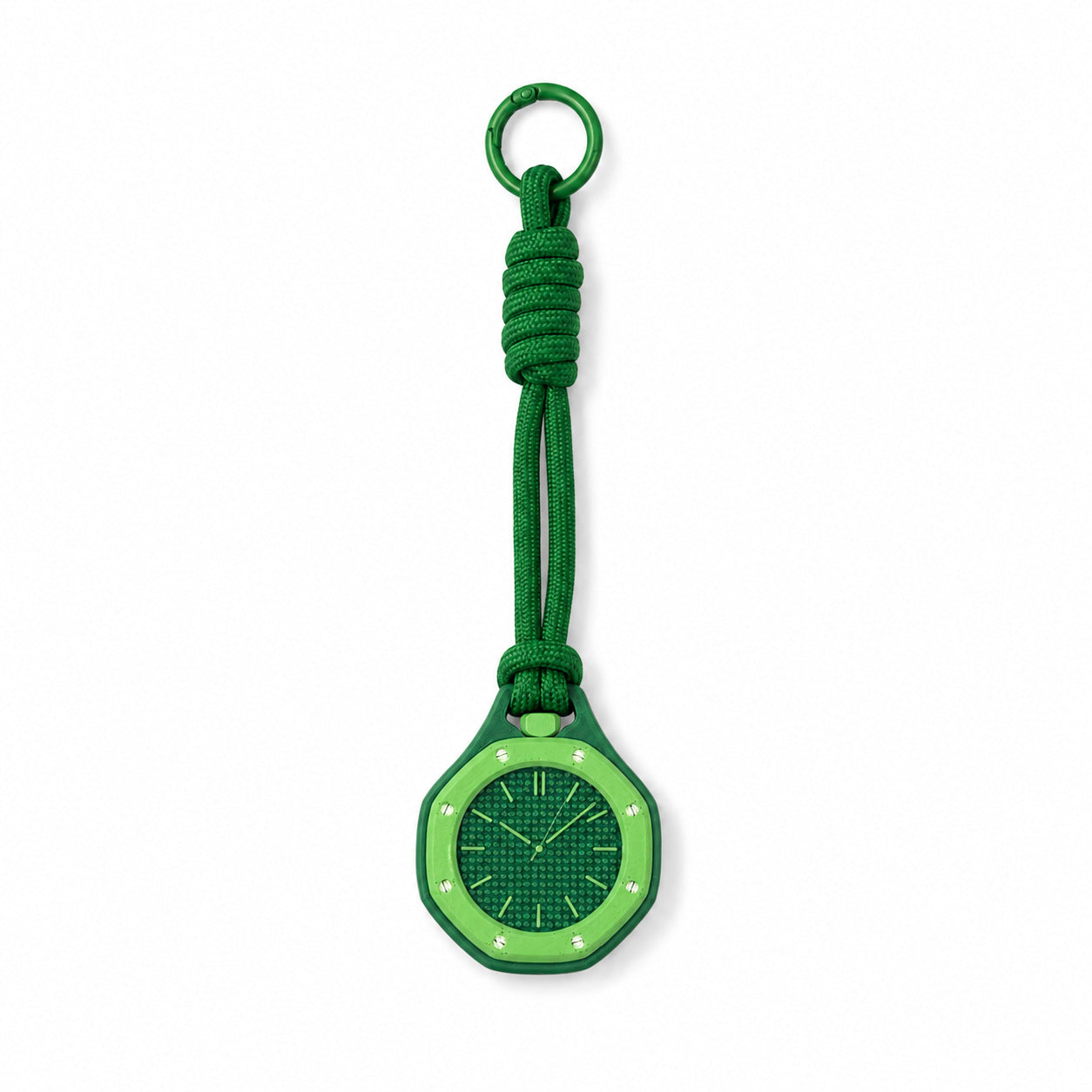 Dark Green Replacement Lanyard Strap For Royal Oak Pocket Watch Pendant, Only Hanging Rope, Watch Not Included