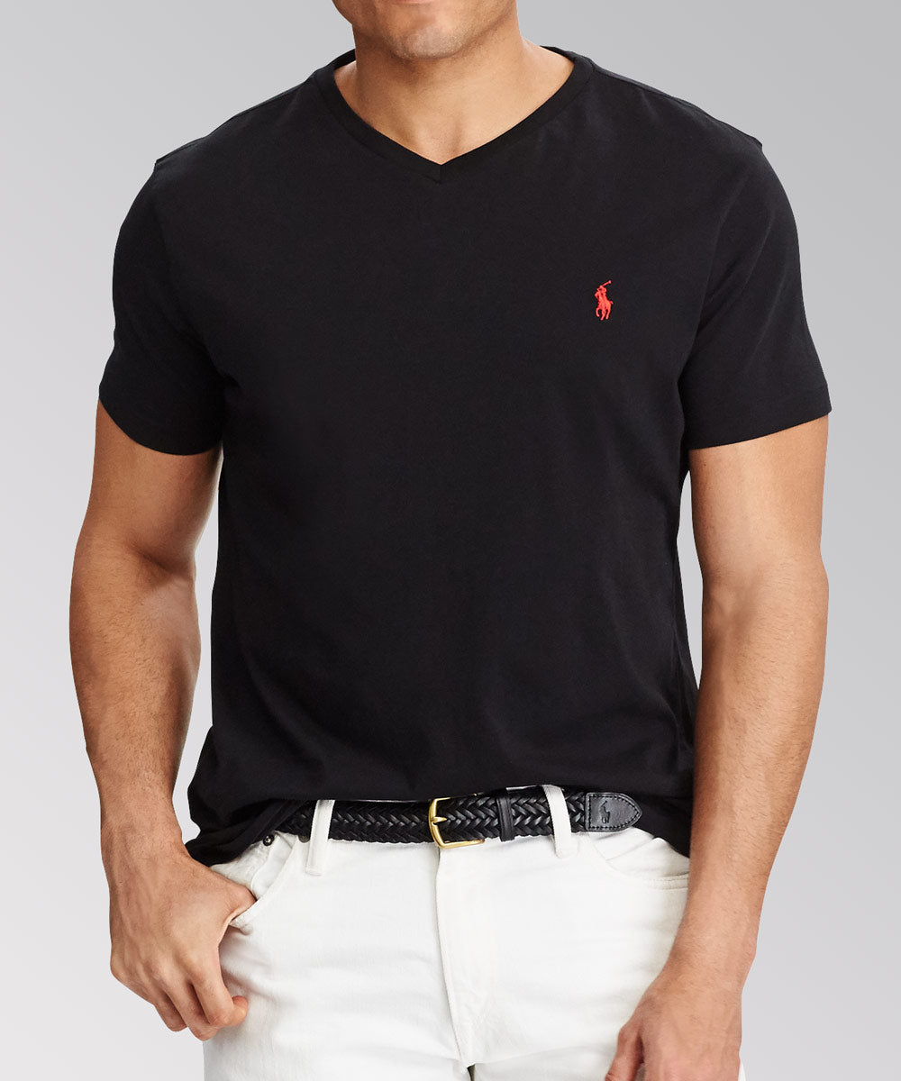 Polo Ralph Lauren Short Sleeve V-Neck Tee Shirt