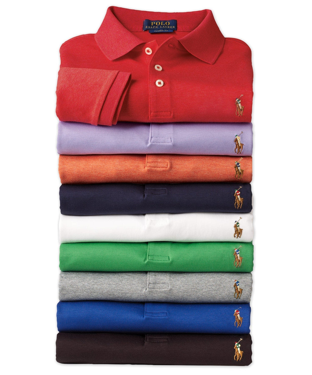 Polo Ralph Lauren Short Sleeve Classic Fit Soft Touch Pima Cotton Polo Shirt