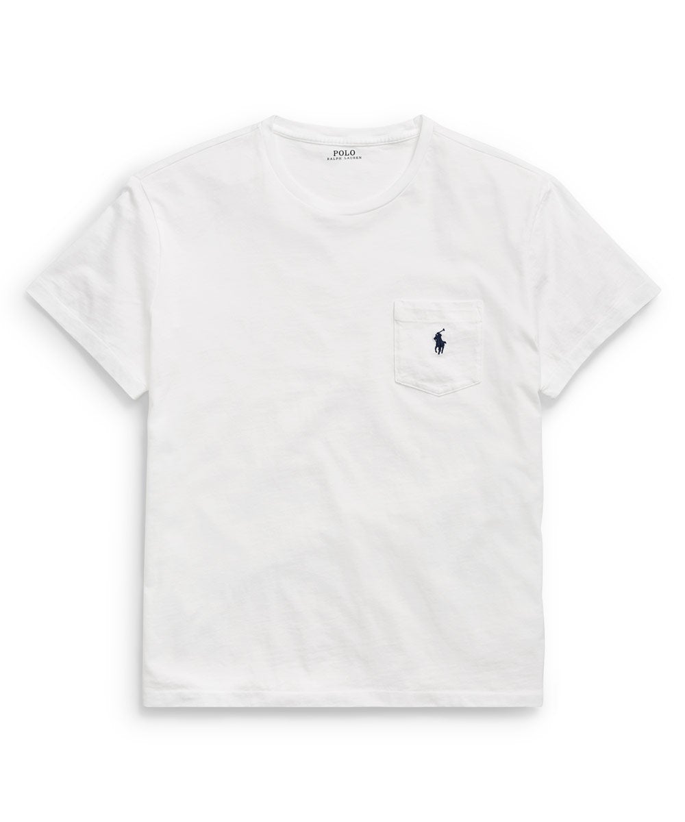 Polo Ralph Lauren Short Sleeve Solid Pocket Crewneck Tee Shirt