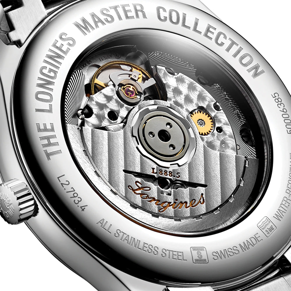 longines Master Collection 40mm - Silver on Bracelet