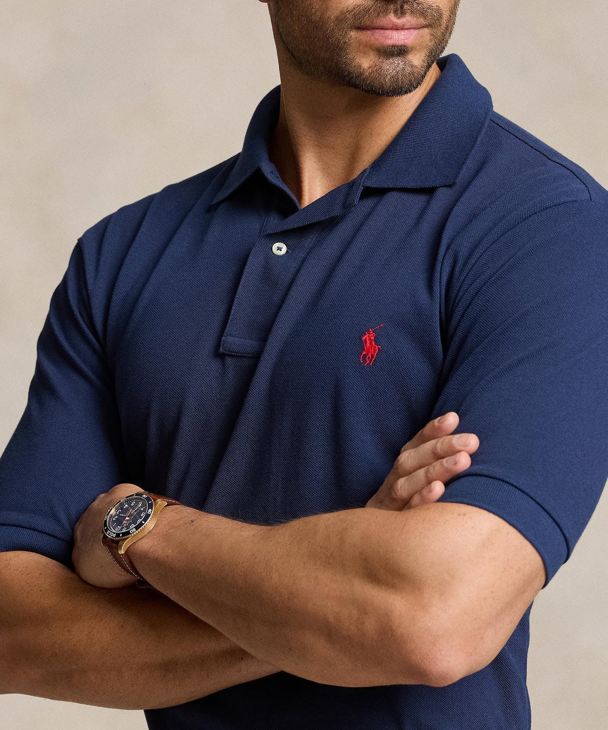 Polo Ralph Lauren Short Sleeve Classic Pique Mesh Polo Shirt