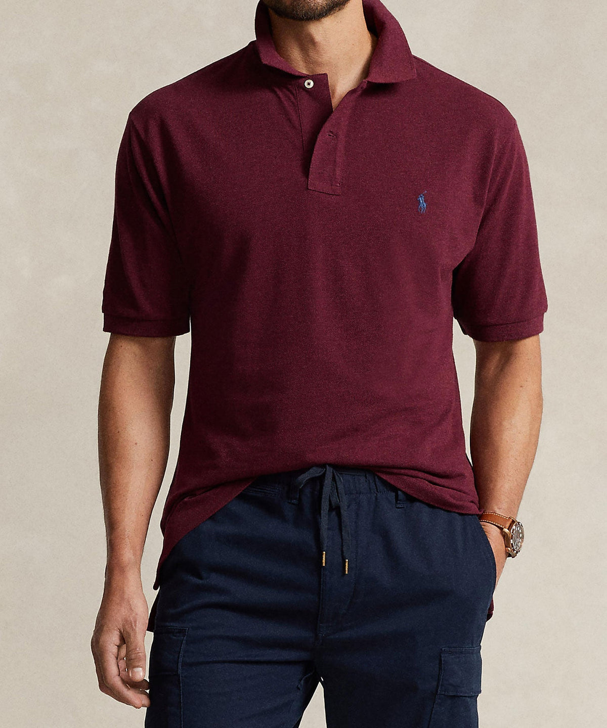 Polo Ralph Lauren Short Sleeve Classic Pique Mesh Polo Shirt