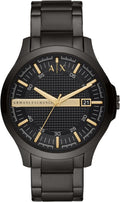 Armani Exchange Hampton AX2413 Men's Chronograph – Black Dial with Black Stainless Steel Strap