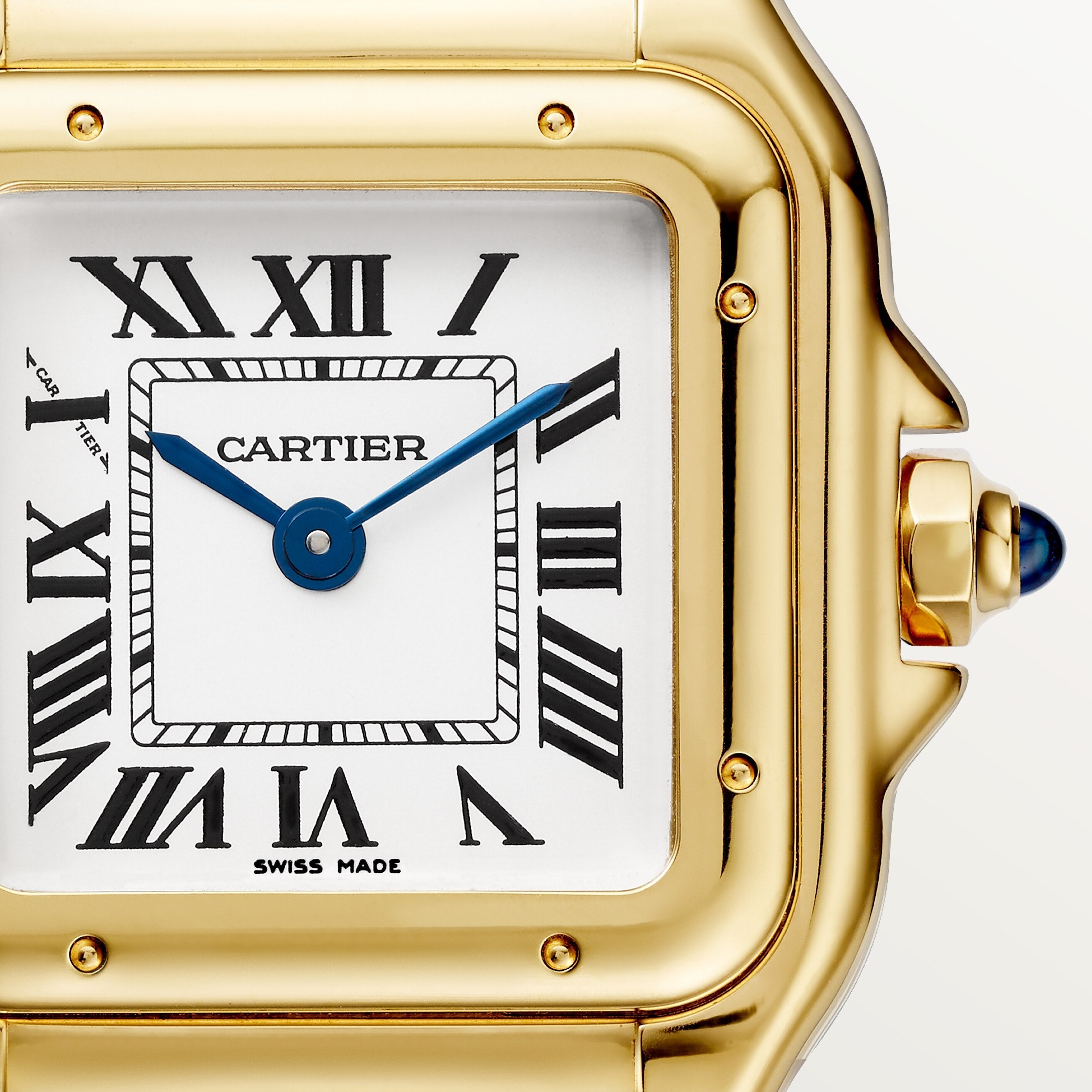 Panthère de Cartier Small Model | 22mm, 18K Yellow Gold, White Dial, Ref. WGPN0046
