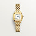 Panthère de Cartier Mini Model | 19mm, 18K Yellow Gold, Silver Dial, Ref. WGPN0048