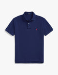 Classic Fit Mesh S/S Polo Shirt - Newport Navy