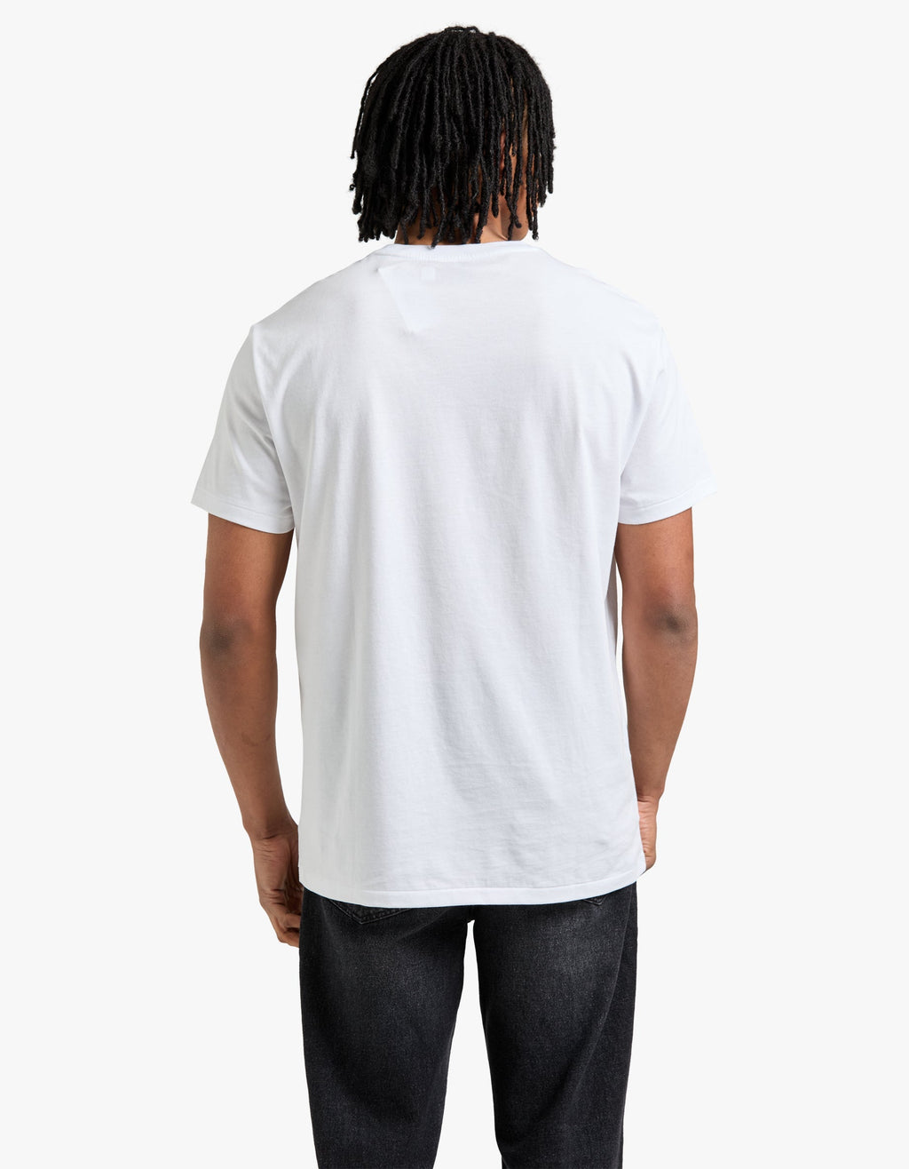Custom Slim Fit Crew Neck T Shirt - White