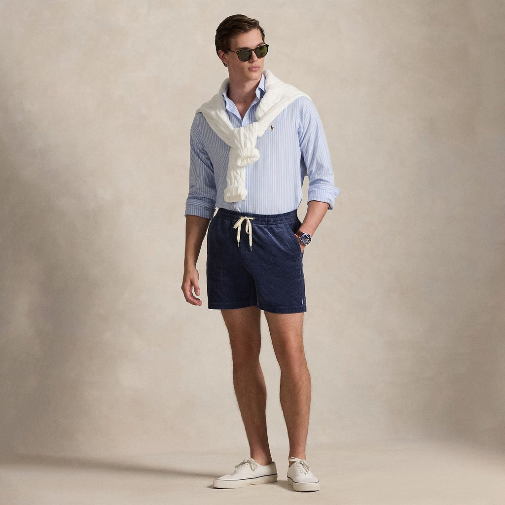 Polo Ralph Lauren 15 cm Polo Prepster Corduroy Shorts Boston Navy