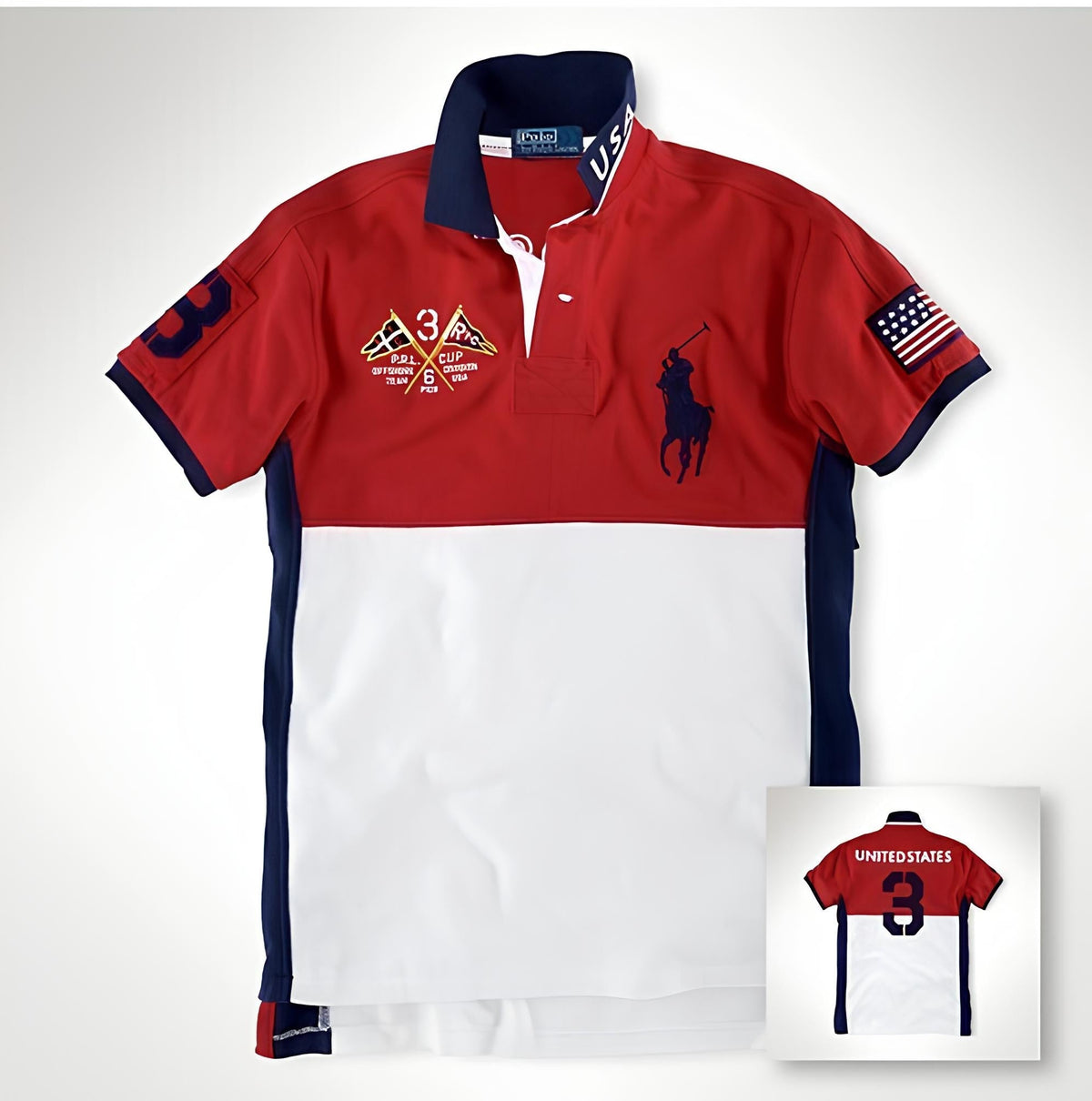 Polo Ralph Lauren "International Polo Team" Series - USA (Red/White Polo)