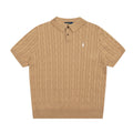 RALPH LAUREN SHORT-SLEEVE POLO KNIT SWEATER STYLE 433