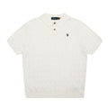 RALPH LAUREN SHORT-SLEEVE POLO KNIT SWEATER STYLE 436