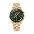 OMEGA Speedmaster Moonwatch Professional Moonshine Gold 42mm - Green on BraceletOMEGA